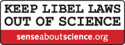 Keep libel laws out of science