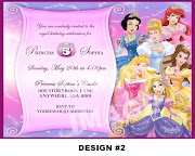 Newest 23+ Princess Birthday Invitations