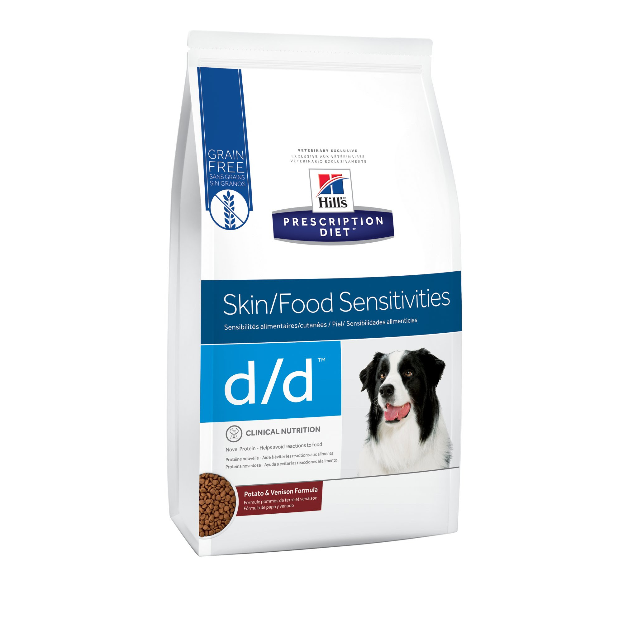 Hill's Prescription Diet d/d Skin/Food Sensitivities Potato & Venison Formula Dry Dog Food | Petco