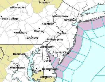 Map of Forecast Area