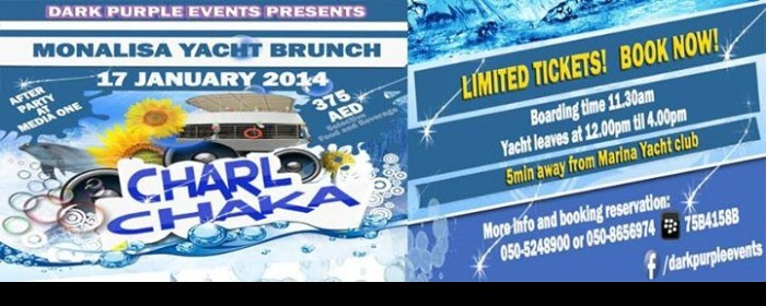 yacht monalisa Brunch Yacht YACHT CHAKA Dubai MARINA DUBAI CLUB CHARL feat Monalisa