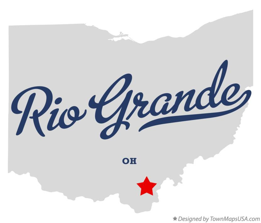 Map Of Rio Grande Oh Ohio