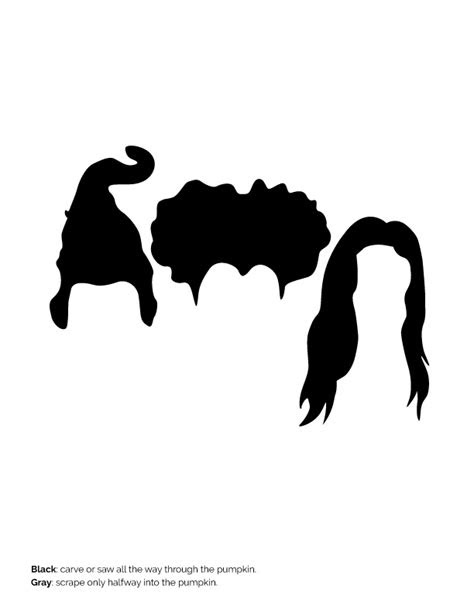  hocus pocus pumpkin carving stencils printable libreriauacjmx