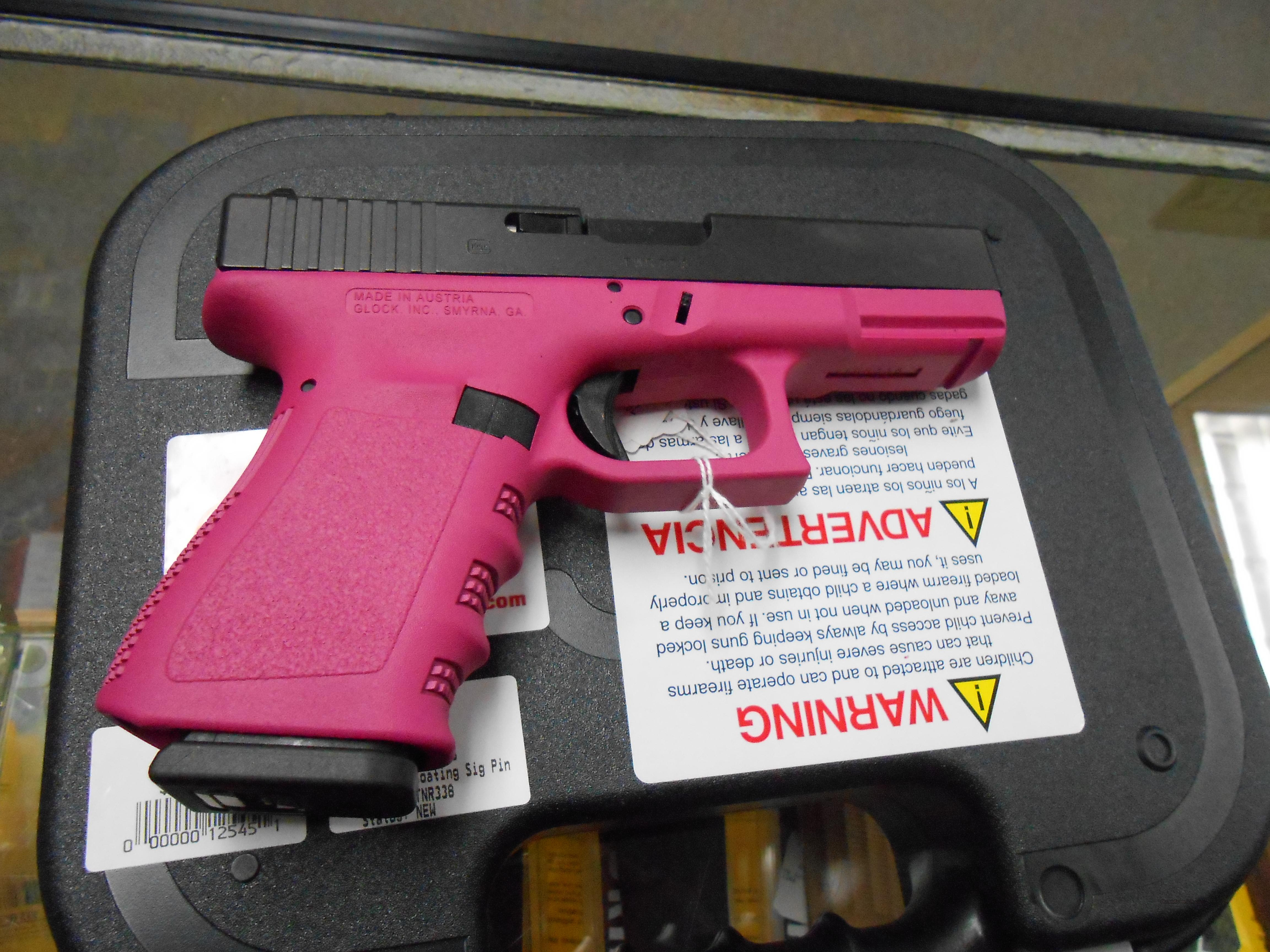 Glock 19 Gen 3 X-Werks Sig Pink NEW Guns  Pistols  Glock Pistols ...