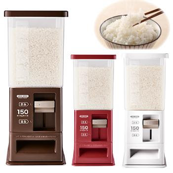おしゃれ 米びつ 5kg 洗える 計量 残量見える 1合 150g 米びつ6kg ライスストッカー 米櫃 10kg ライスボックス こめびつ キッチン用品 キッチン収納 収納 お米 コメ 保存容器 洗浄 ホワイト ブラウン レッド おしゃれ生活雑貨 収納家具のイー ユニット