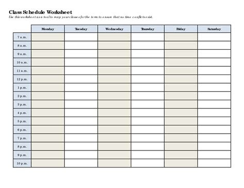 Do you often find yourself struggling to manage your time effectively? 5 best images of printable blank class schedule weekly class schedule