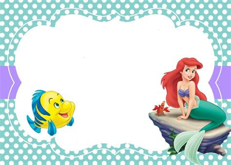 Give it to anyone who is a fan this year for their birthday! printable little mermaid invitation card invitations online