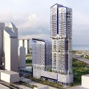 UNStudio diseña 'V de Shenton' el nuevo edificio de la UIC en Singapur (2) © UNStudio