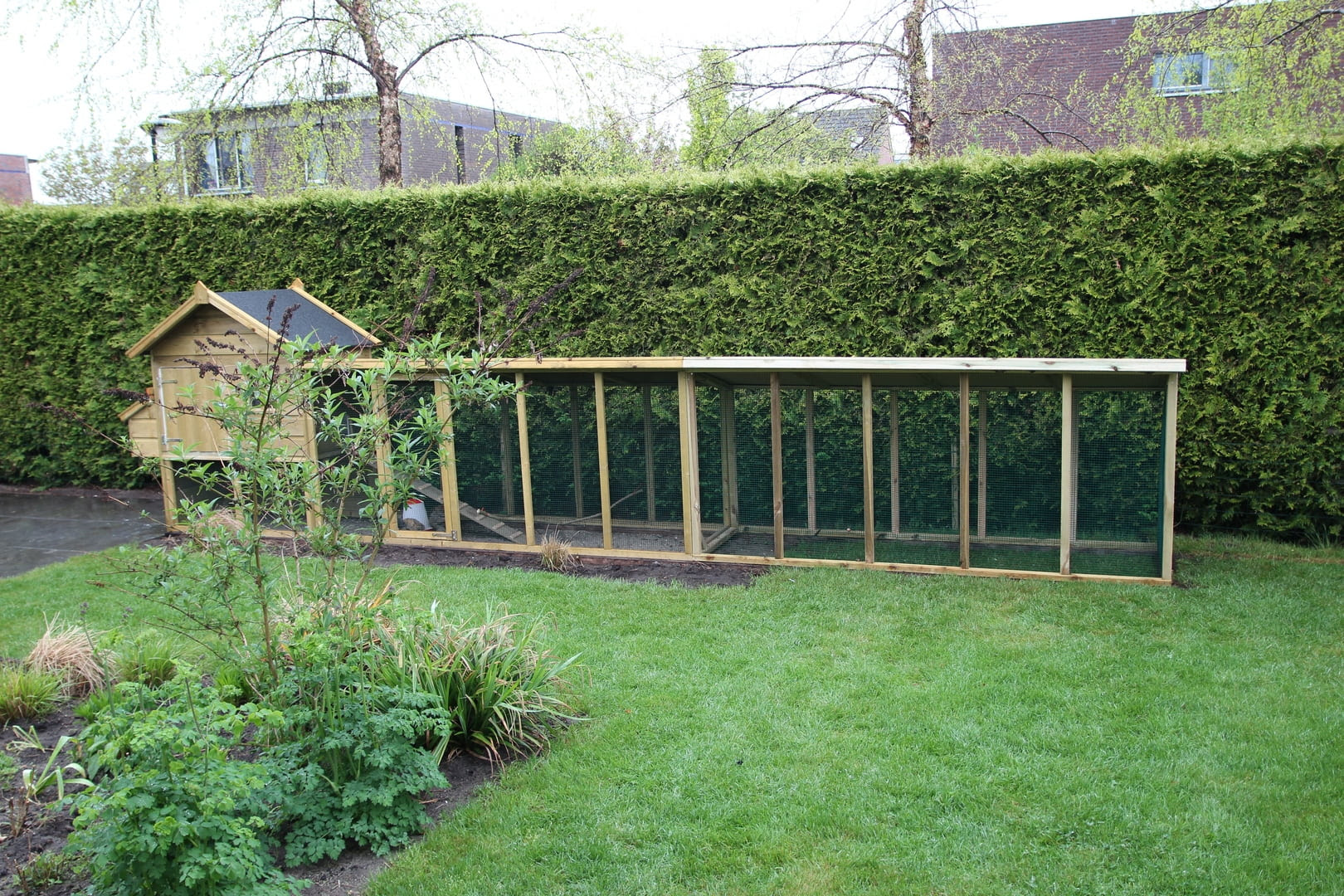 Fabulous Kippenhok Met Ren Maken Yc17 Belbininfo