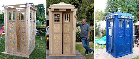 tardis garden shed plans | Downloadable DIY shed plans