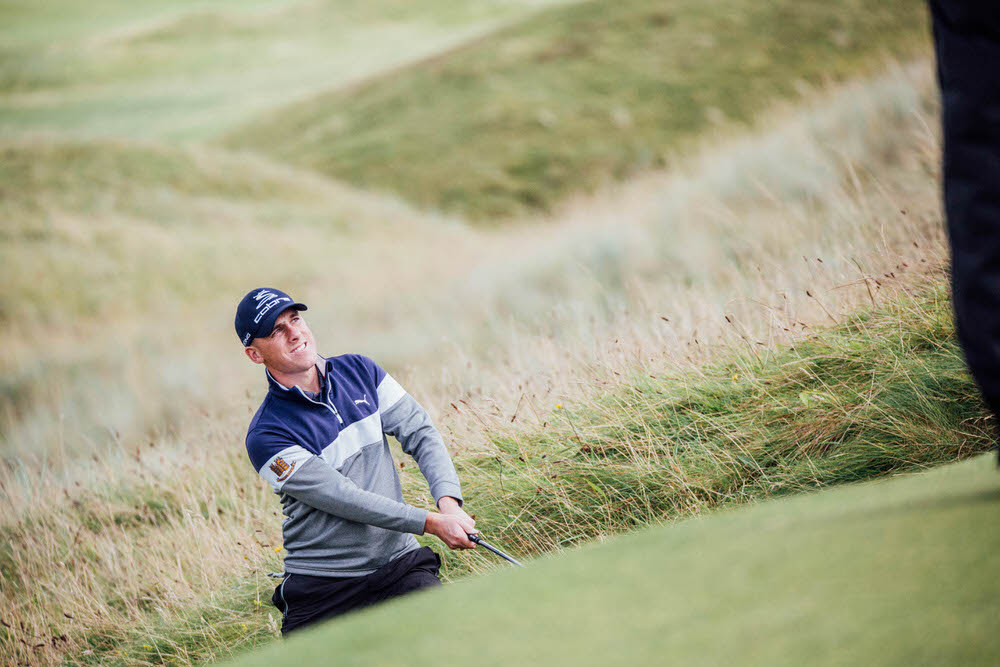Monkstown's Cian McNamara, pictured at the Legends Day — a past South of Ireland Champions Celebration Day — at Lahinch Golf Club, Clare on 30 August 2017. Picture © Brian Arthur