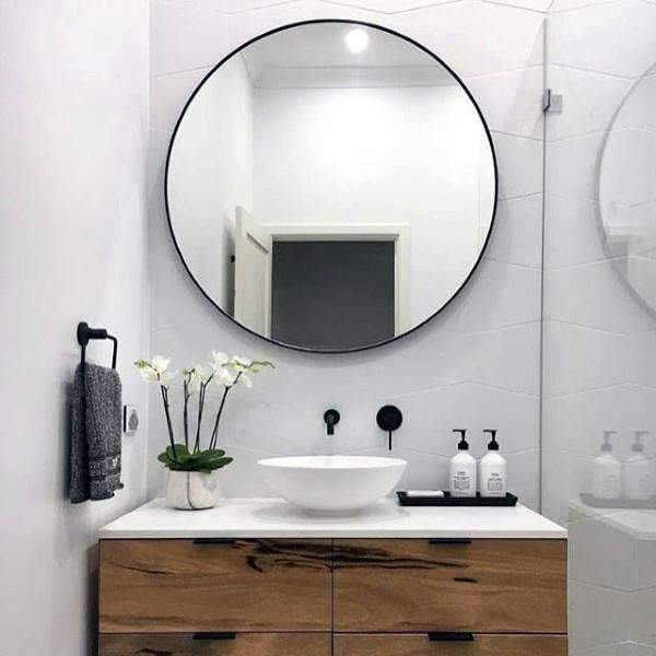 Top 50 Best Bathroom Mirror Ideas - Reflective Interior ...