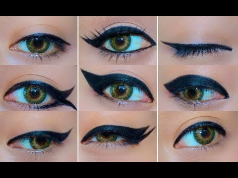 9 Different Eyeliner Looks!