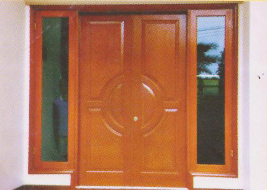 gambar kusen pintu  7 Manado Meubel