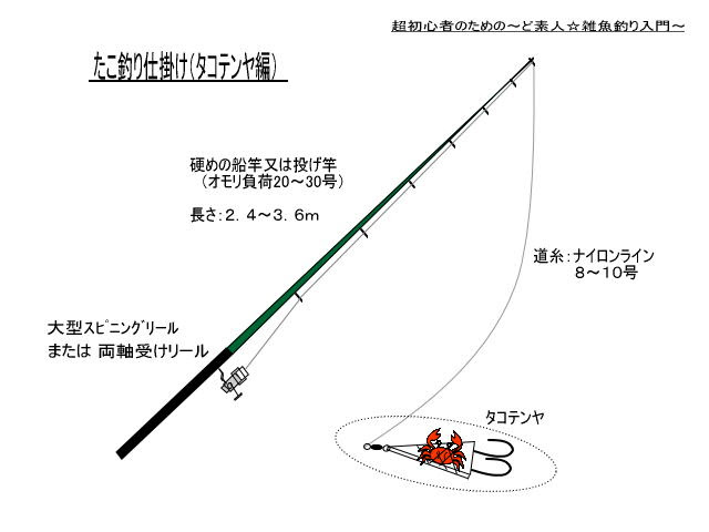 釣り仕掛け集 ７ たこを釣ろう タコテンヤ編