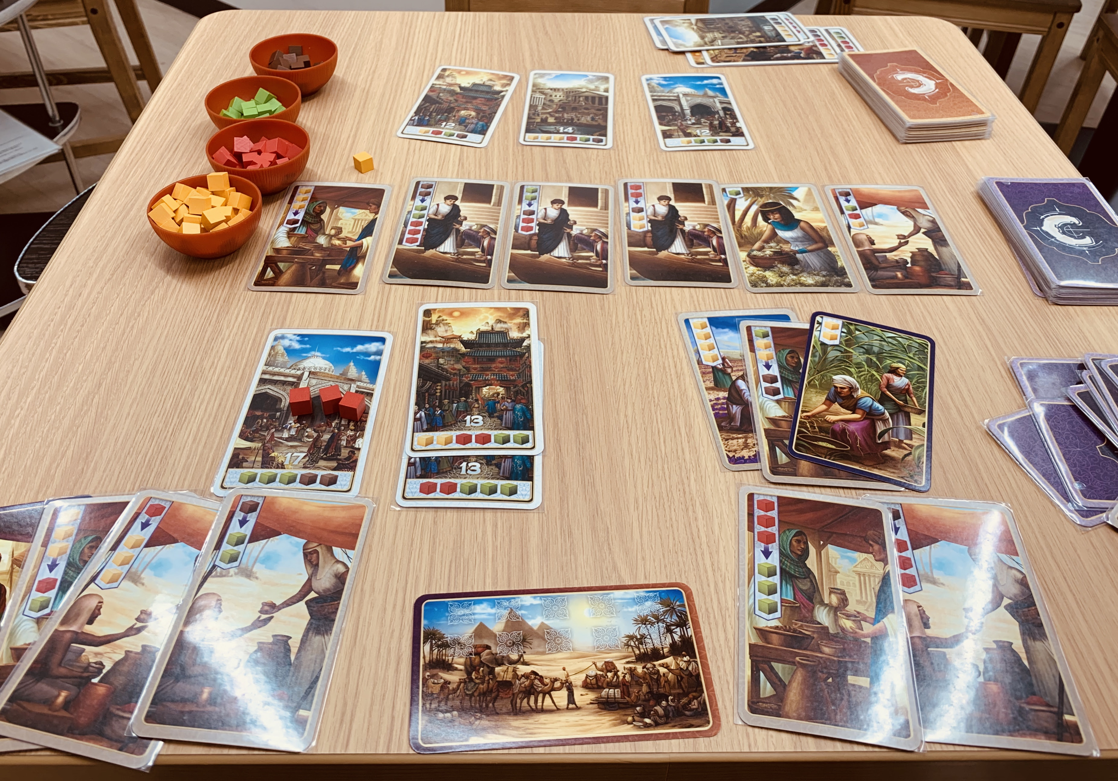 センチュリースパイスロード１人用ルールを考えてみた ボードゲームカフェ One