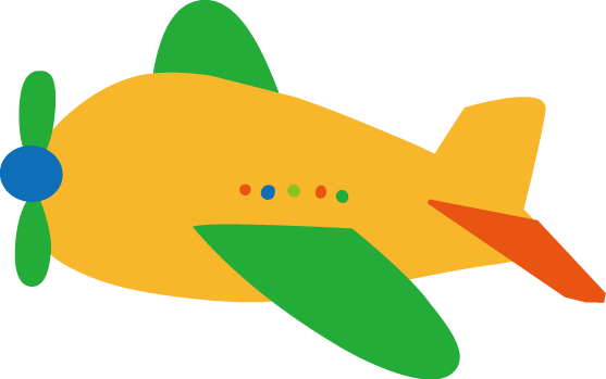 飛行機のイラスト 無料素材