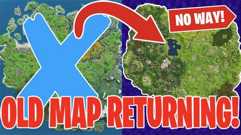 map returning  fortnite confirmed season  map youtube