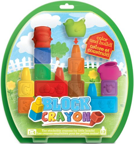 Block Crayon Set 12-Pack: Medium