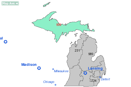Area Code 906 Information