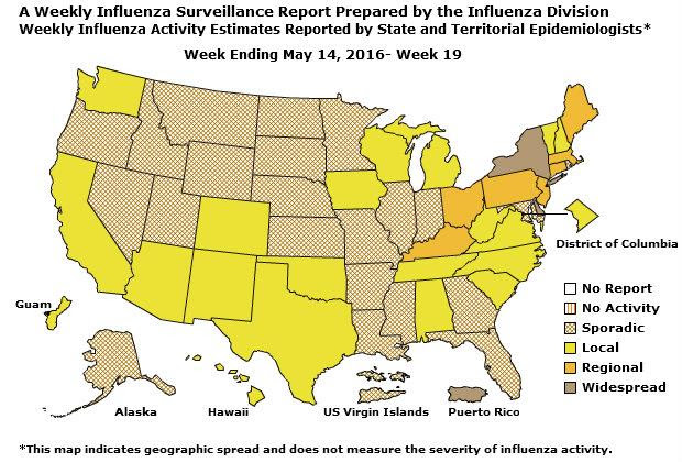 Geographic Spread of Influenza