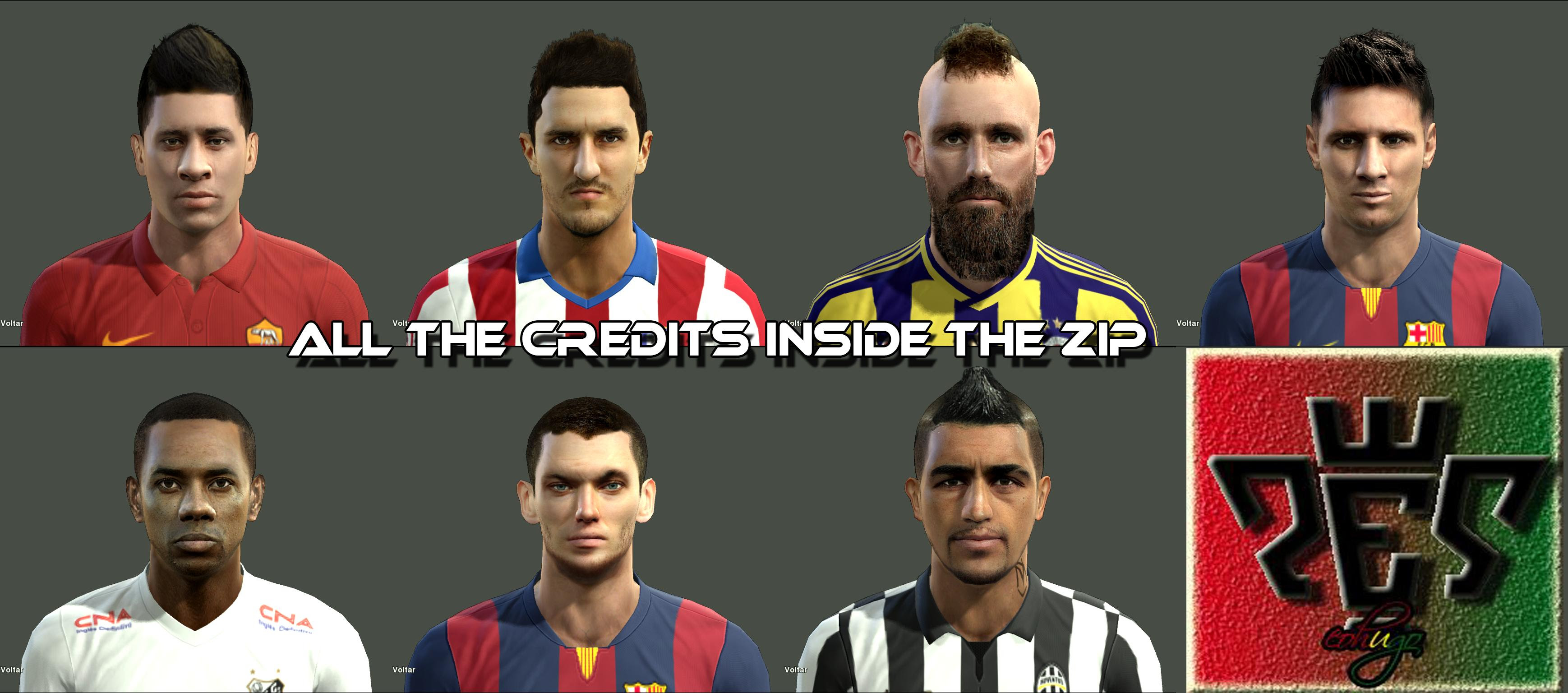 PES 2013 Requests Facepack by eohugo