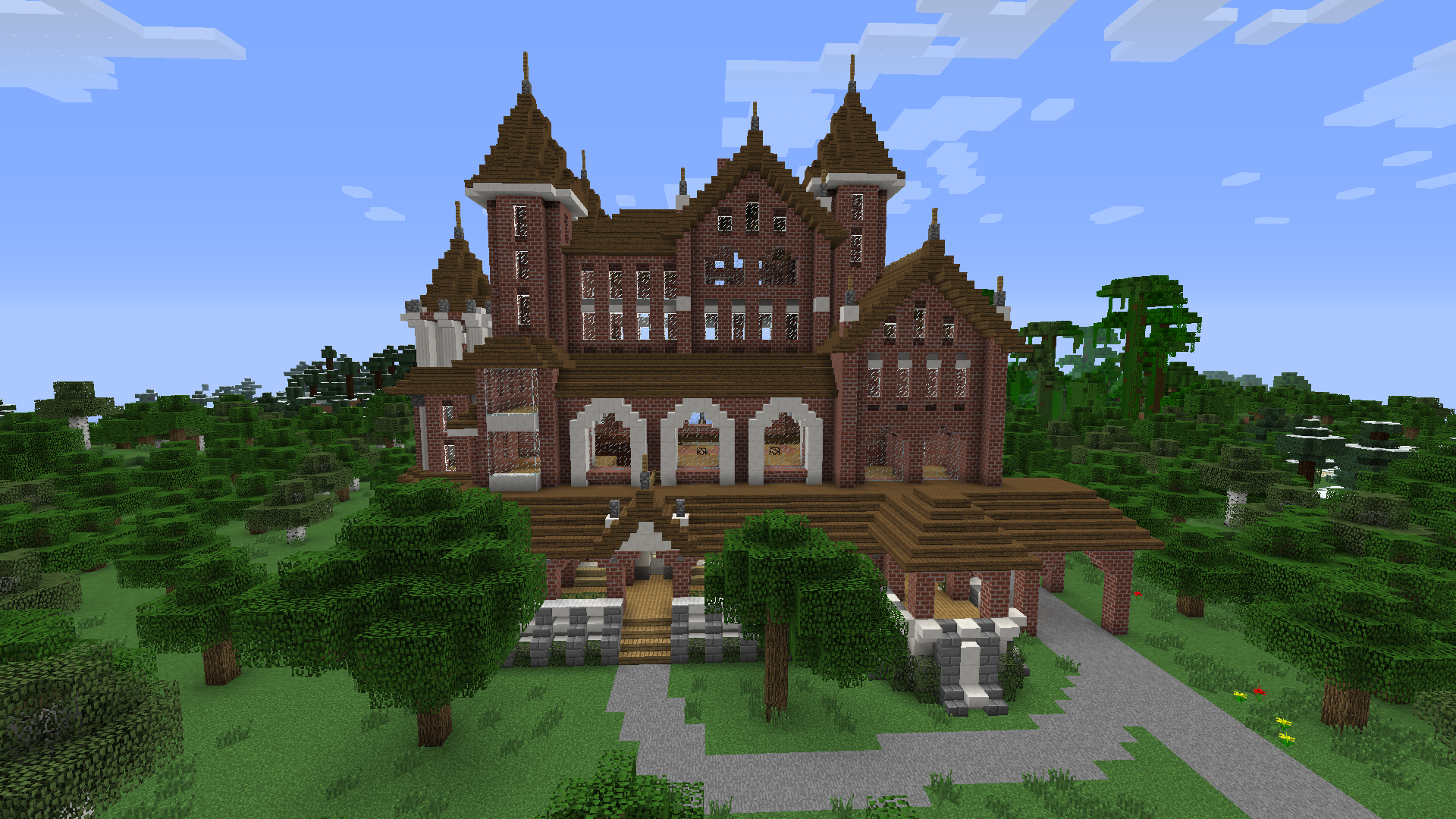 Harrisburg Mansion - Victorian Styled Mansion - Tutorials 