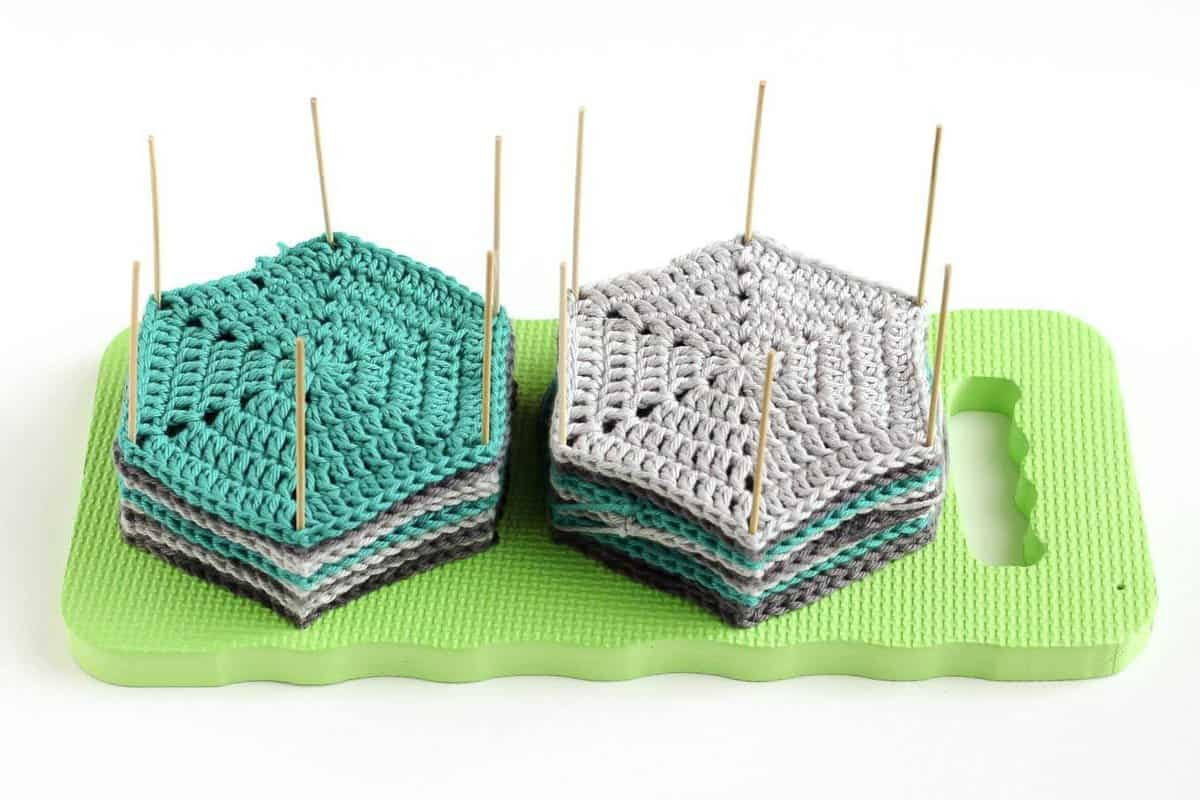 How To Block Crochet With Easy Diy Blocking Board