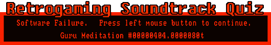 Retrogaming Soundtrack Quiz
