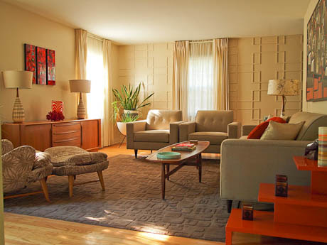 Dave makes mid century modern wall panels for his living room for ...