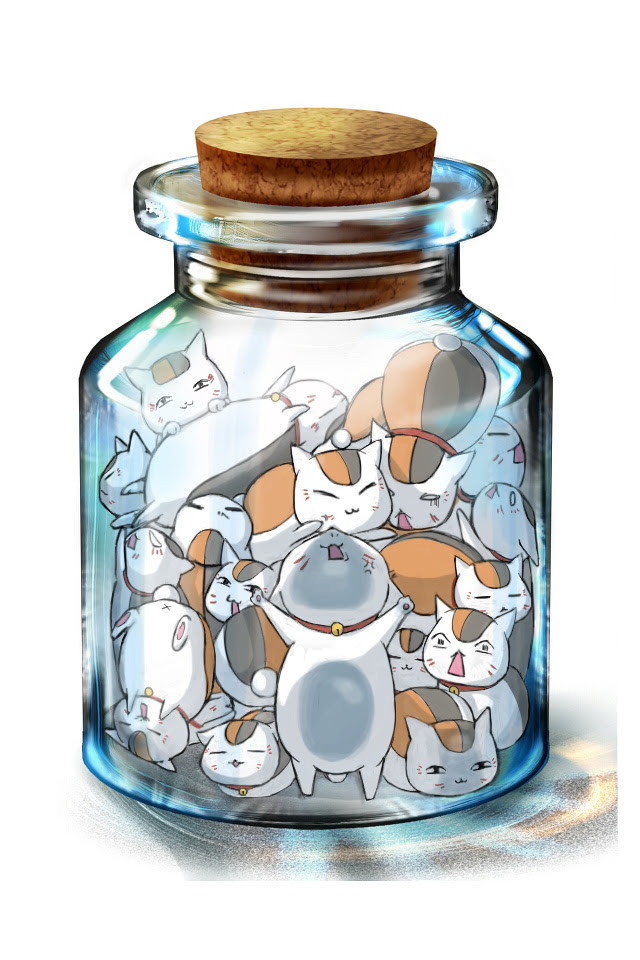 スマホの壁紙 夏目友人帳 にゃんこ先生