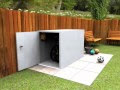 Bicycle shed for 4 bikes
 