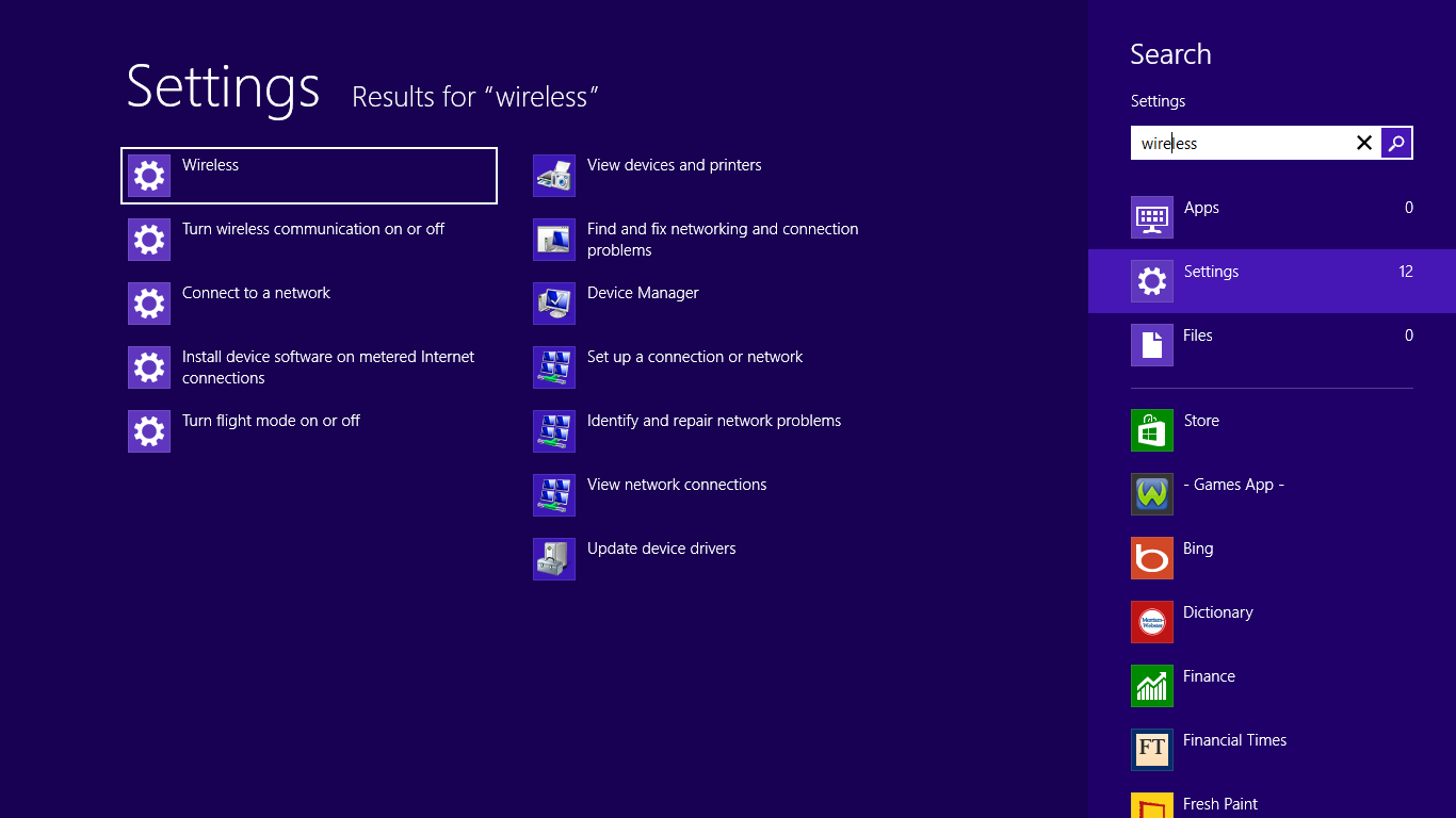 Bluetooth en windows 8