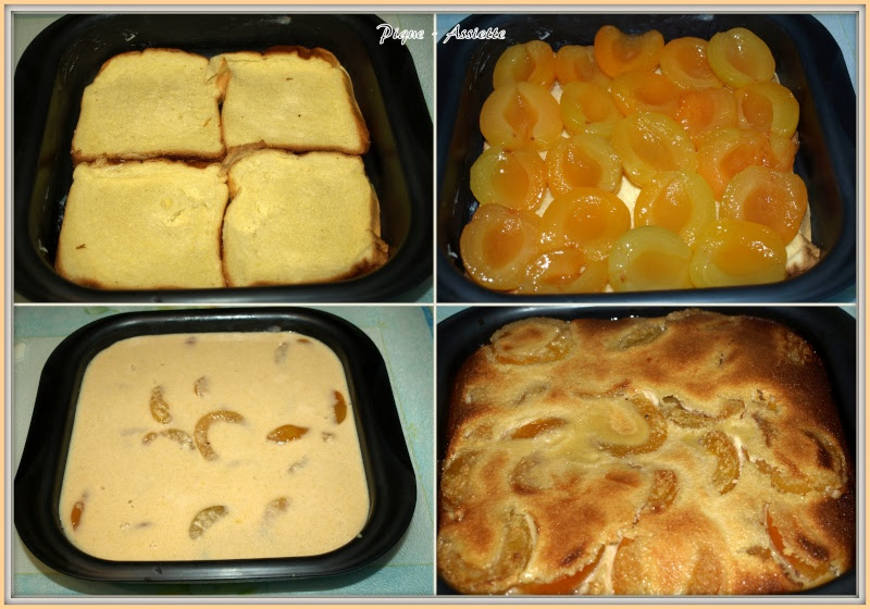 Gateau Fond Brioche Aux Abricots Inratable Pique Assiette