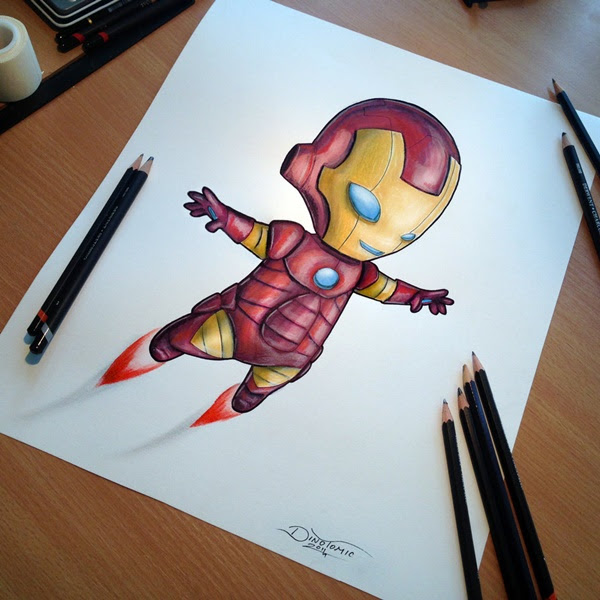 40 Creative And Simple Color Pencil Drawings Ideas