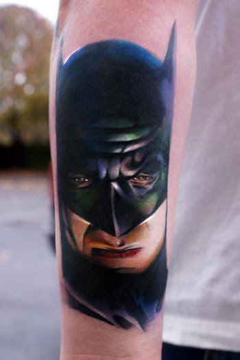 Batman The Great American Tattoo Co. Indianapolis, Indiana US