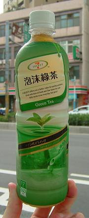 統一超商-7select-泡沫綠茶
