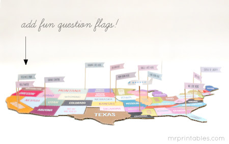 printable map of usa jigsaw puzzle