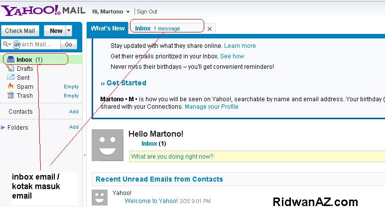 cara membuat email di yahoo