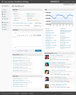 wordpress-dashboard Wordpress comprehensive dashboard