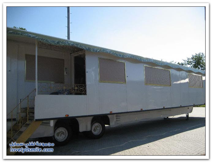 صور: جناح ملكي متنقل