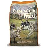 Taste of the Wild Grain-Free High Prairie Dry Dog Food for Puppy, 30-Pound Bag