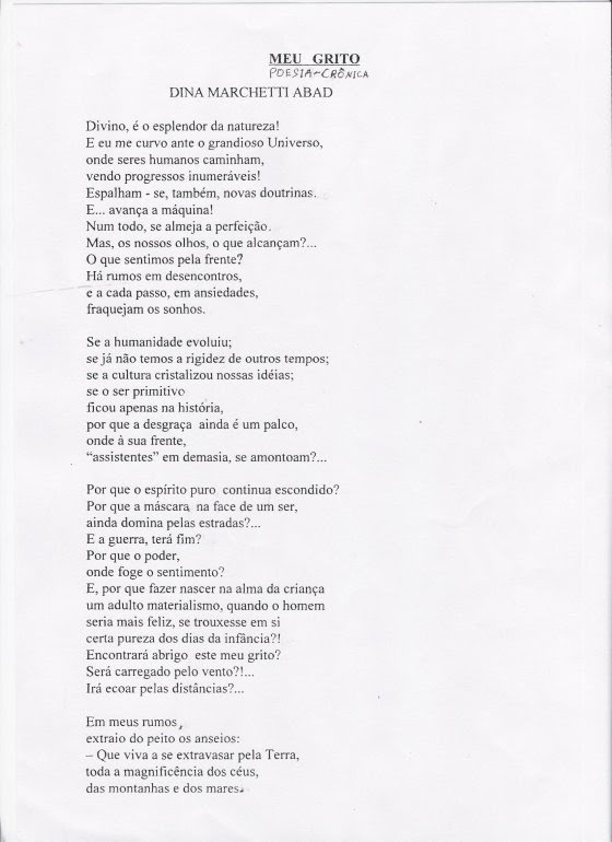 o grito