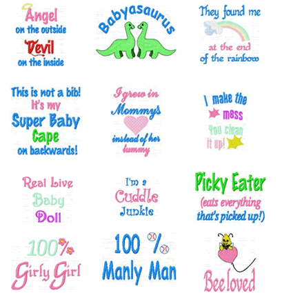 Download Baby Bibs Four- Set 2