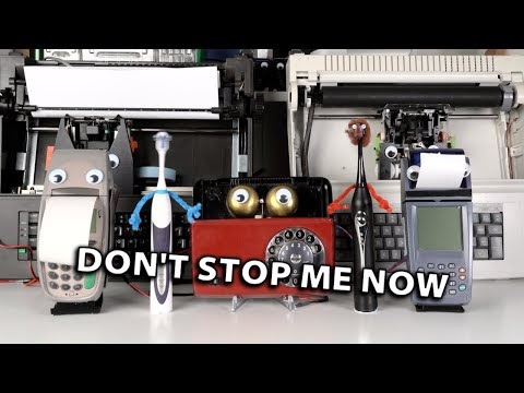 A Surprisingly Melodic Cover of Queen’s ‘Don’t Stop Me Now’ Performed on Eight Googly-Eyed Devices