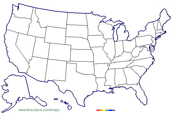Usa Map Coloring