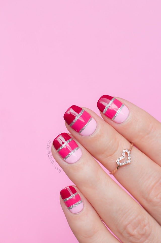 Gradient Valentine's Day Nails ft. Mavala I Love Mini ...