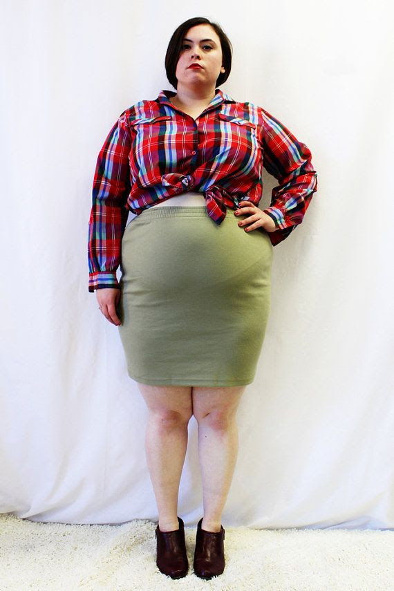 plus size vintage
