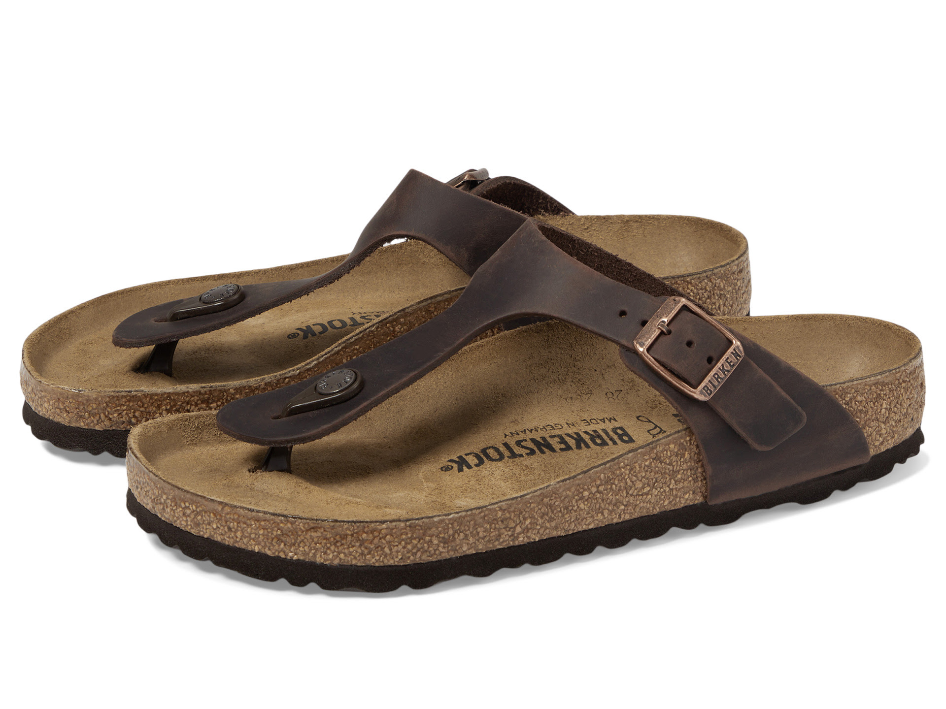 Birkenstock Gizeh Oiled Leather - Zappos Free Shipping BOTH Ways