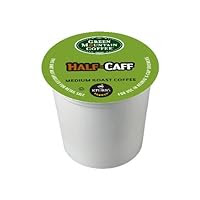 Green Mountain Coffee Half-Caff, Regular/Med Roast K-Cup Portion Pack for Keurig K-Cup Brewers, 24-Count